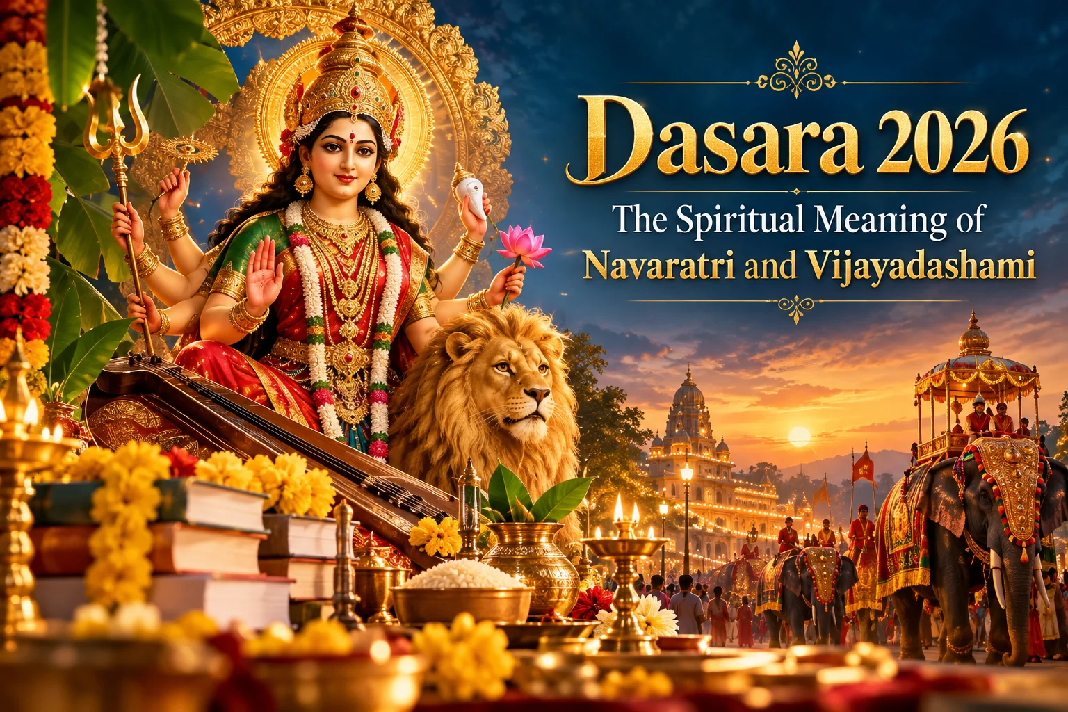 Dasara 2026 spiritual significance and traditions